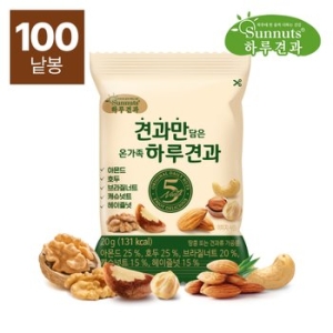 견과만 담은 온가족 하루견과 20g