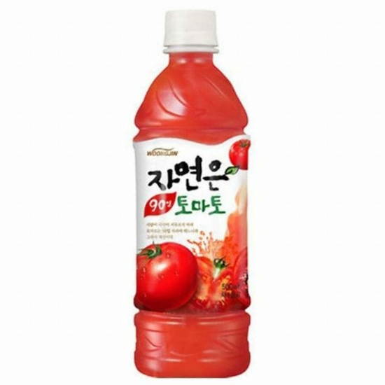 웅진식품 자연은 90일 토마토 500ml이미지입니다. 누르면 해당 게시물로 새창이동합니다.