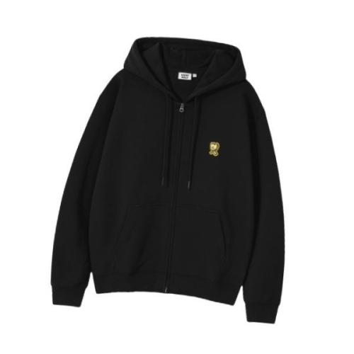 비케이브 와키윌리 ltgt WACKYWILLY WACKY WILLY 그래픽 키키 와펜 후드집업 블랙 WA2501HZO1BK 545401_이미지