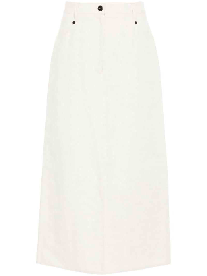 브루넬로쿠치넬리 NB30 여성 스커트 LINEN SKIRT MH576G3419C3699