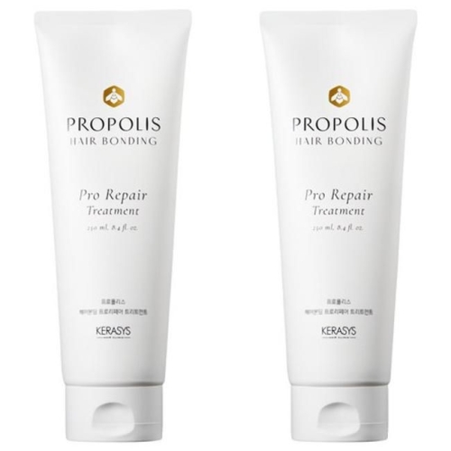 애경 케라시스 프로폴리스 헤어본딩 트리트먼트 250ml (2개)