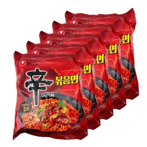 농심 신라면 볶음면 131g (5개)