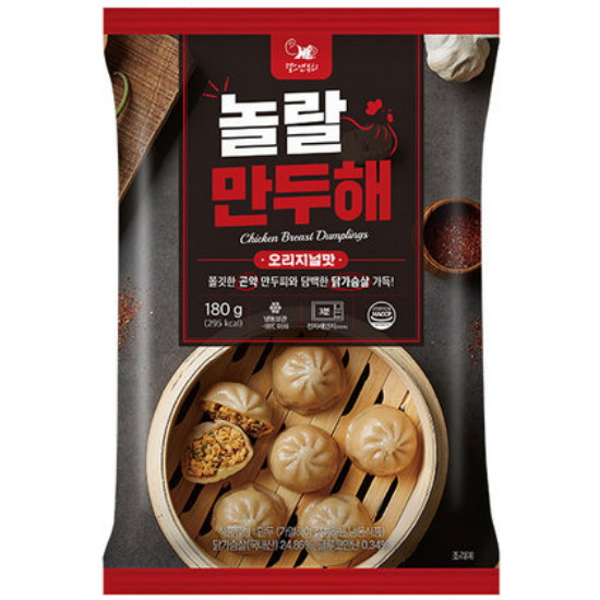 헬스앤뷰티 놀랄만두해 짬뽕맛 180g (20개)_이미지