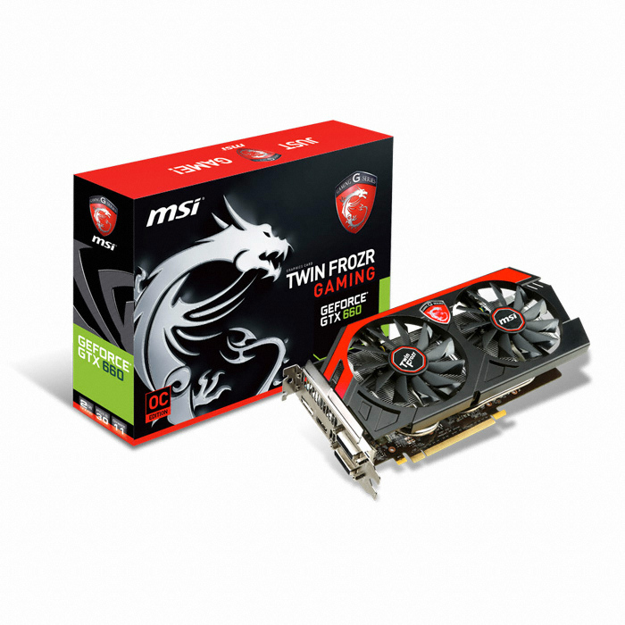 MSI 지포스 GTX660 OC D5 2GB 트윈 프로져 4 게이밍 대원씨티에스_이미지