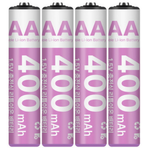 Coms USB-C타입 충전식 건전지 리튬이온 AAA (벌크)이미지입니다. 누르면 해당 게시물로 새창이동합니다.