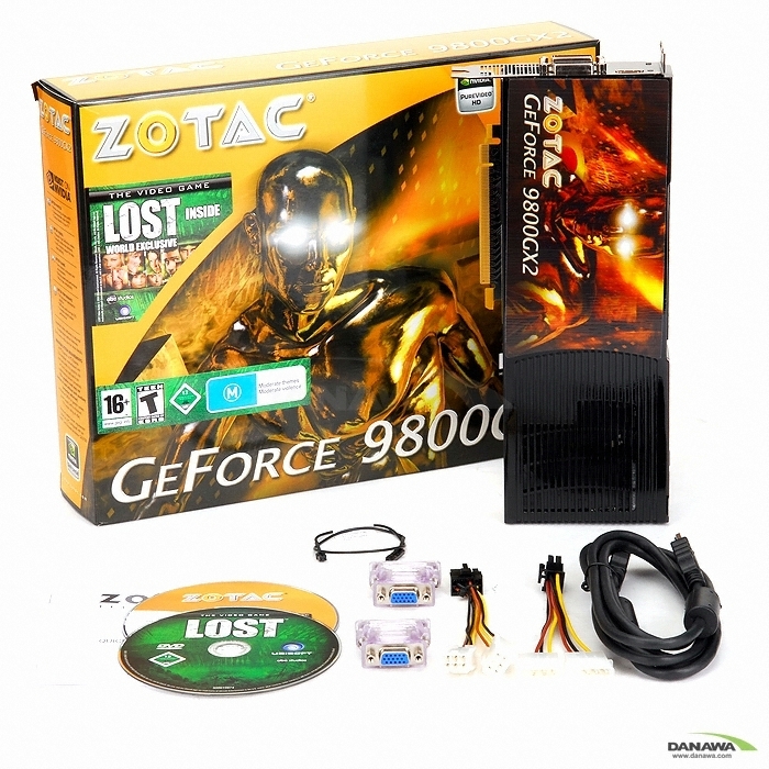 ZOTAC 지포스 9800GX2 HDMI 1GB_이미지