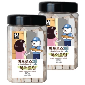 마도로스펫  북어트릿 80g (2개)