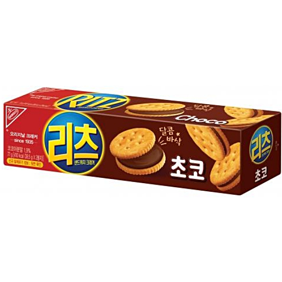 샌드위치 크래커 초코 2개입 77g