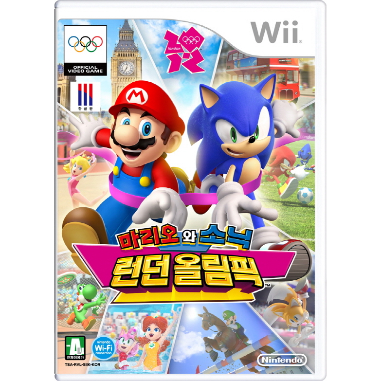 마리오와 소닉 런던 올림픽 WII 일반판_이미지