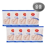 올품 IQF 닭가슴살 슬라이스 1kg (8개)_이미지