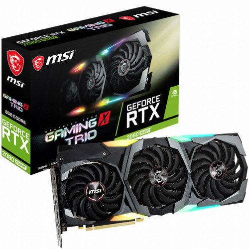 MSI 지포스 RTX 2080 SUPER 게이밍 X 트리오 D6 8GB 트라이프로져