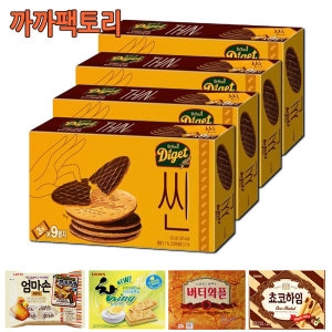 오리온 다이제초코씬 9개입 252gx4곽 까까팩토리_이미지