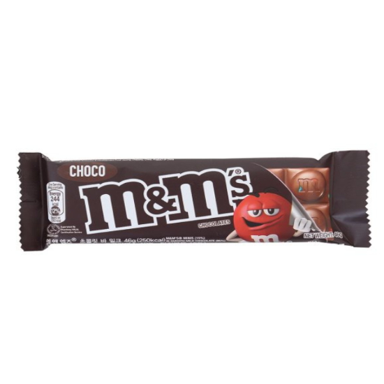 마즈(MARS) 엠앤엠즈 초콜릿 바 밀크 46g (1개)
