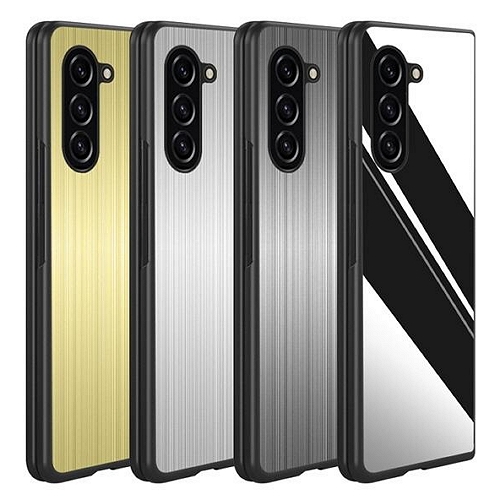 수나르 갤럭시Z 폴드4 슬림 스테인리스 스틸 하드 케이스