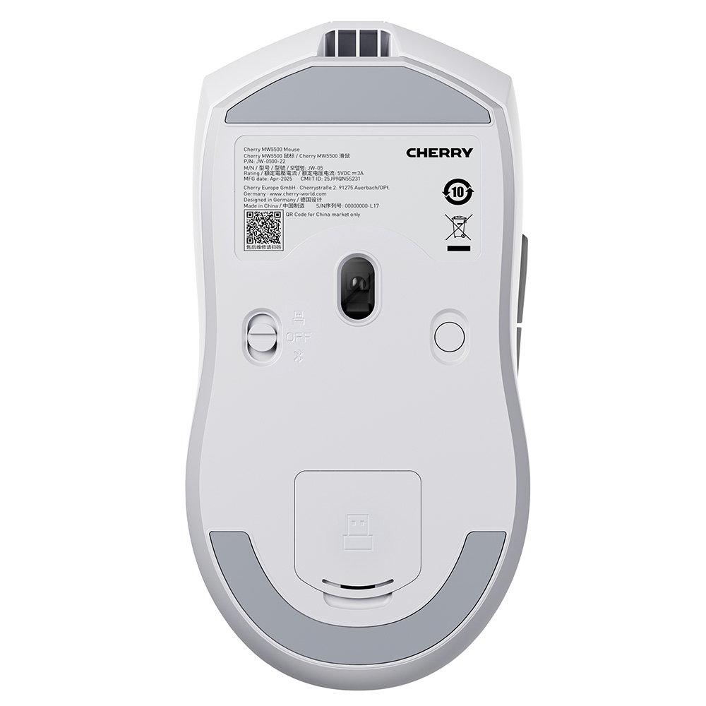 CHERRY XTRFY MW5500 8K 유무선 (화이트)_이미지