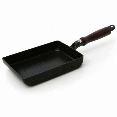 ㅤ비바골드 사각후라이팬 (우드핸들) (13cm)_이미지