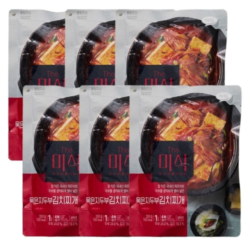하림 더미식 묵은지 두부김치찌개 350g (6개)_이미지