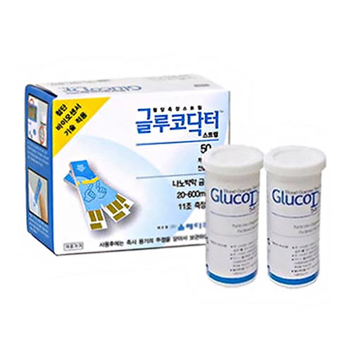 올메디쿠스 글루코닥터 혈당 시험지 [50매]