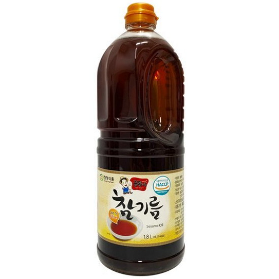청정식품 통참깨 참기름 1.8L (1개)_이미지