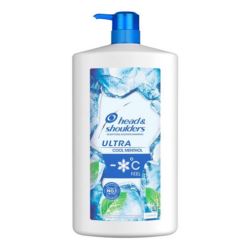 한국P&G 헤드앤숄더 울트라 쿨멘솔 샴푸 1800ml (2개)