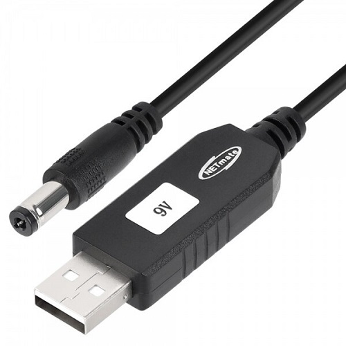 강원전자 NETmate NM-UV59 USB to DC 케이블 (1m)_이미지
