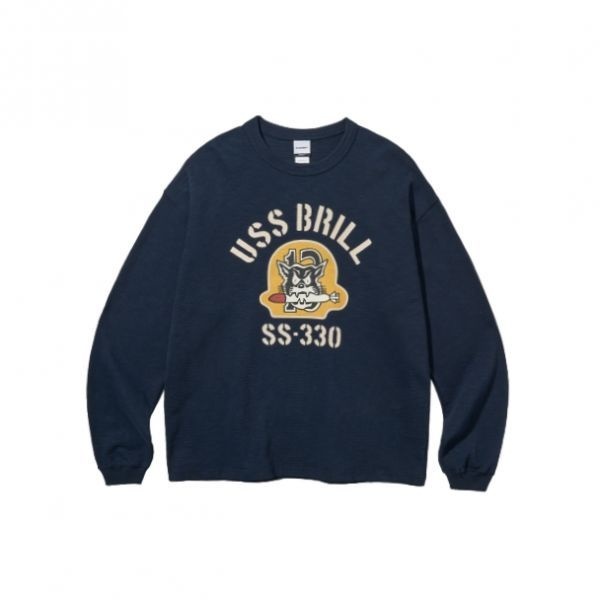 코오롱 시리즈 국내판 아웃스탠딩 MIL 긴팔 USS BRILL 네이비 417959