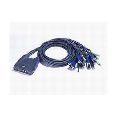 ATEN 4포트 USB KVM 스위치 (CS64U)_이미지