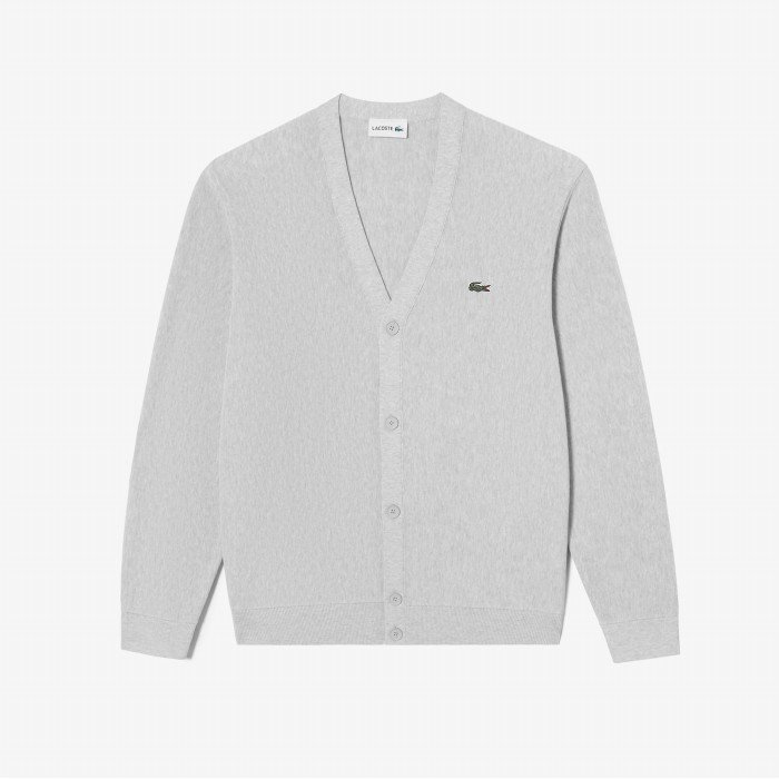 라코스테 링스링스 베이직 브이넥 가디건 AH986E-54G CCA