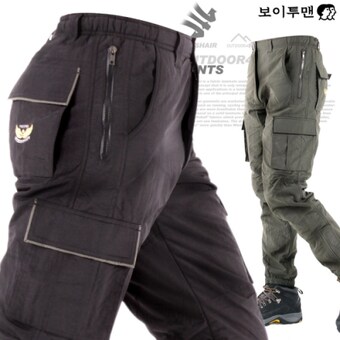 보이투맨 PRF127 남성 패딩<b>바지</b> 밀리터리 항공<b>바지</b> <b>솜</b><b>바지</b> 겨울