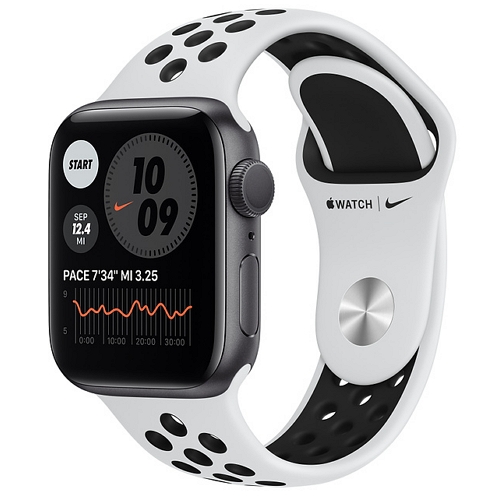 APPLE 워치 시리즈6 44mm 스페이스 그레이 알루미늄 (나이키 스포츠밴드)_이미지