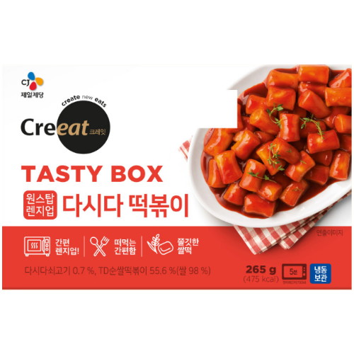 CJ제일제당 크레잇 테이스티박스 다시다 떡볶이 265g (6개)_이미지