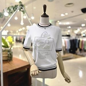 M4M4K129_힐진주비즈장식 니트