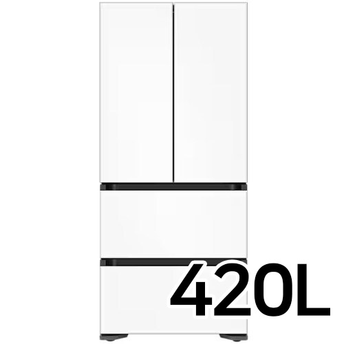 삼성전자 비스포크 김치플러스 키친핏 새틴 RQ42C94J3AP (화이트)_이미지