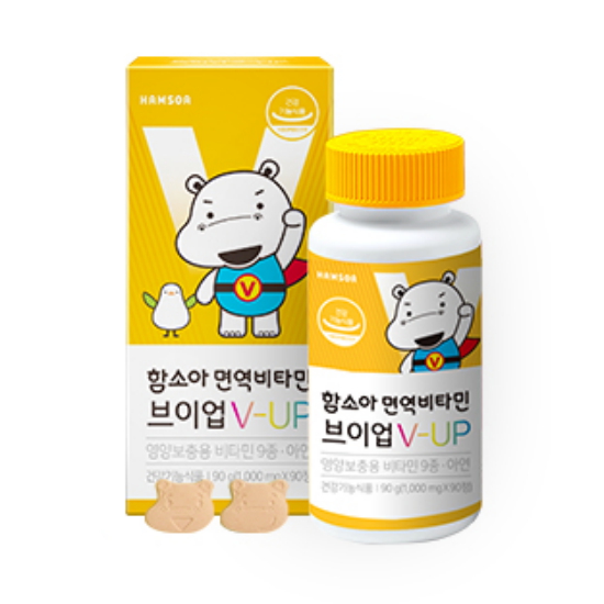 함소아제약  면역비타민 브이업 V-UP 90정 (1개)