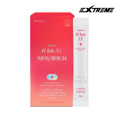  익스트림 아르기닌 화이트 3x 15포 [6개]