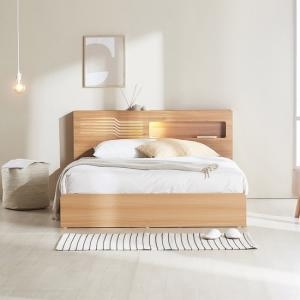 파로마 레아 멀티수납 LED침대 Q (매트별도)