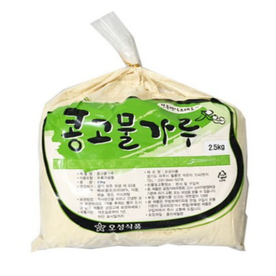 오성식품 콩고물가루 2.5kg이미지입니다. 누르면 해당 게시물로 새창이동합니다.