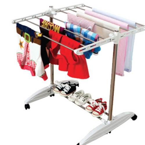 둘더스 실내 미니 2단 건조대