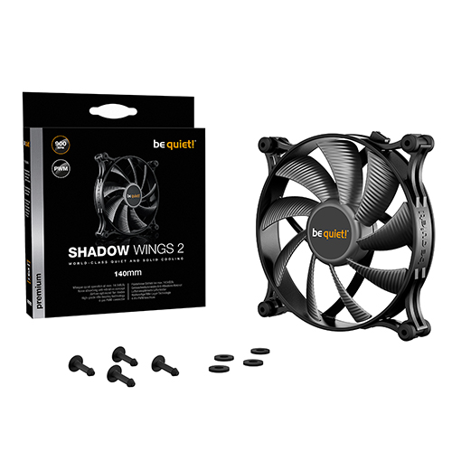be quiet SHADOW WINGS 2 PWM 140mm 서린 (블랙)_이미지