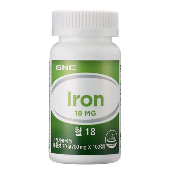 GNC  철 18 100정 (1개)