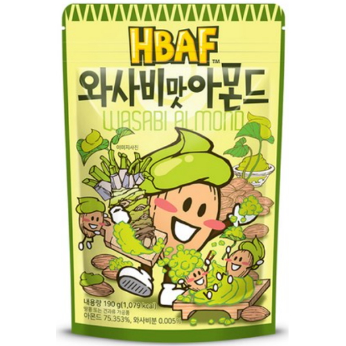 (주)바프 HBAF 와사비맛 아몬드 190g (2개)