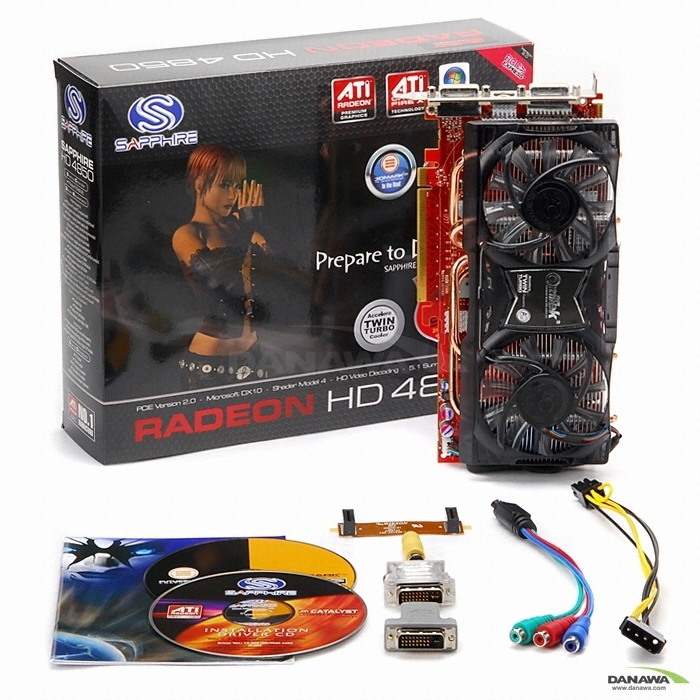 SAPPHIRE 라데온 HD 4850 512MB TwinTurbo 이엠텍_이미지