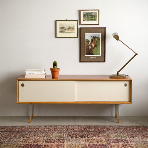 장미맨숀 마르틴 원목 거실장 1400_이미지