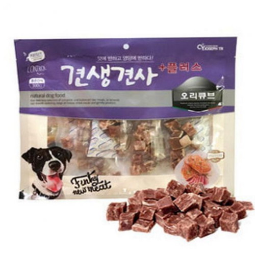CYJOSEPH 견생견사 플러스 오리 큐브 300g