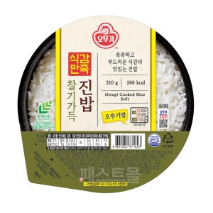 오뚜기 식감만족 찰기가득 진밥 210g (18개)