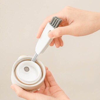 모던앳 텀블러 틈새 <b>청소</b> 브러쉬 다용도 멀티 세척 <b>솔</b> 3in1
