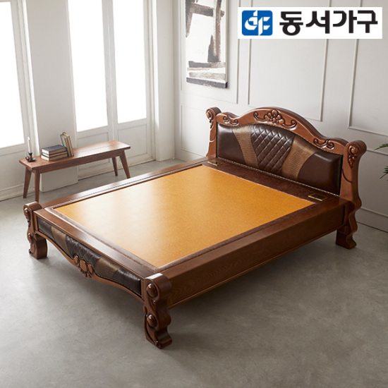  동서가구 M802 미송 원목 흙침대 Q [황토흙]