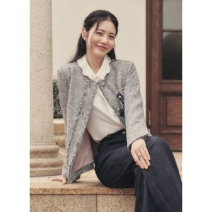 시선인터내셔널 잇미샤 브로치 포인트 트위드 자켓 ITP9WJK800