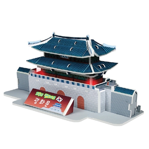 크래커플러스 LED 광화문 3D 입체퍼즐/종이퍼즐