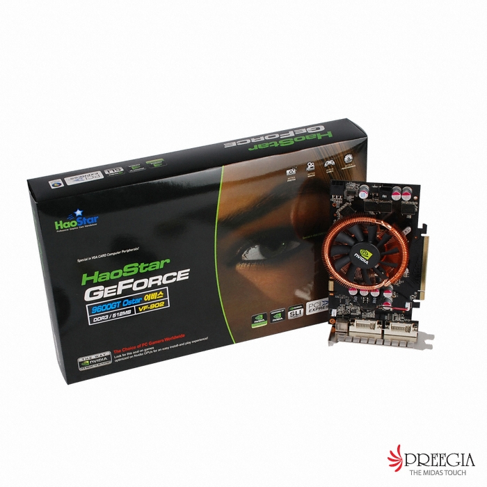HAOSTAR 지포스 9600GT OSTAR 어비스 DDR3 512MB VF902_이미지